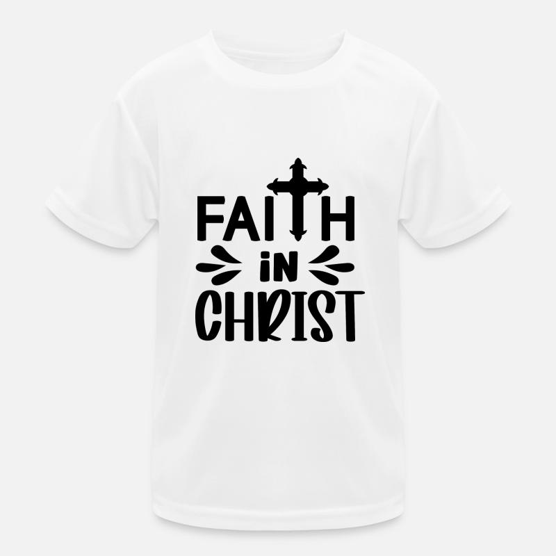 La foi en Christ T-shirt sport Enfant