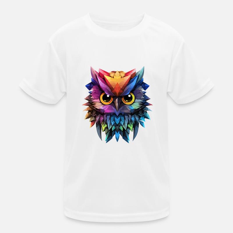 Hibou Graffiti T-shirt sport Enfant