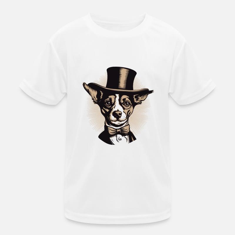 Il cane gentiluomo Maglietta sportiva per bambini