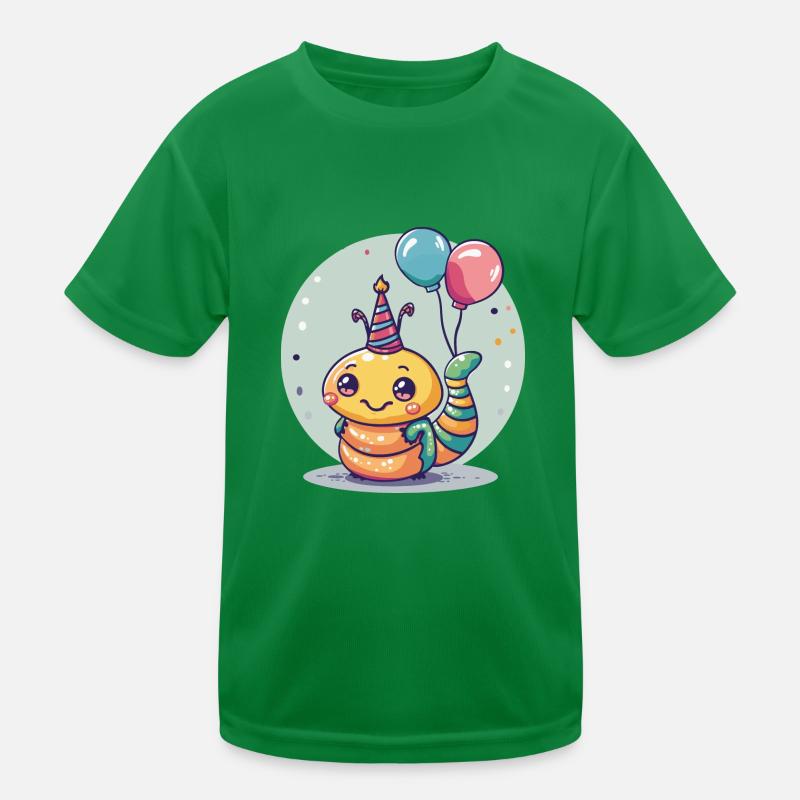 Ver Anniversaire Bébé T-shirt sport Enfant