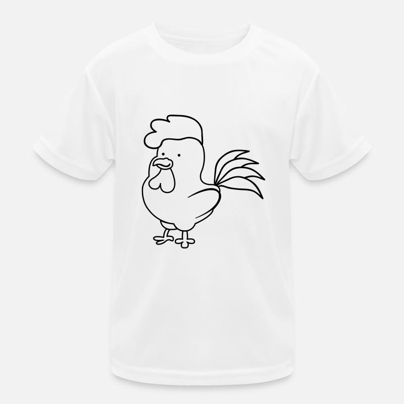 Rooster Kids Functional T-Shirt