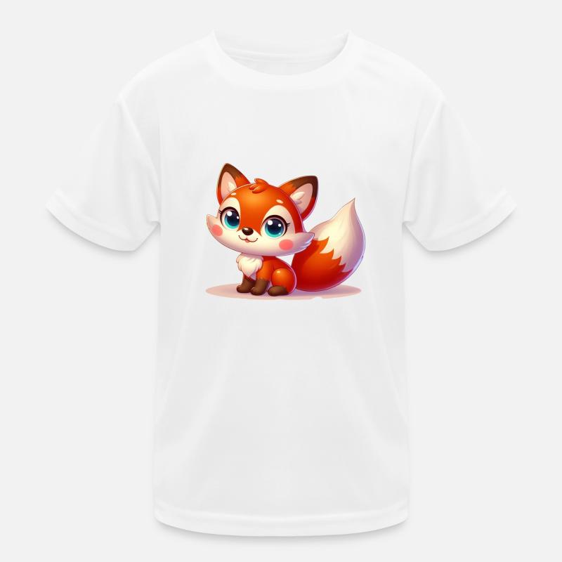 FOX 3 - Kids Functional T-Shirt - white