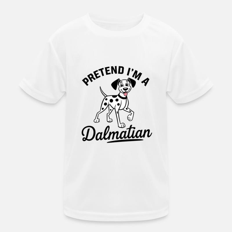 Pretend I'm a Dalmatian Kids Functional T-Shirt