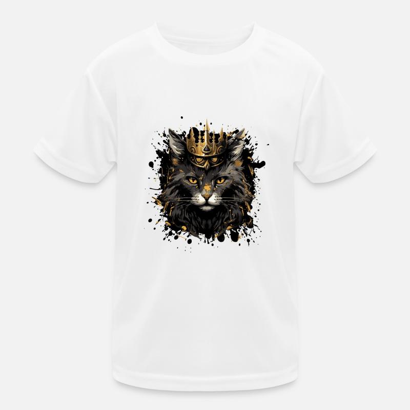 Couronne d’animal de chat T-shirt sport Enfant
