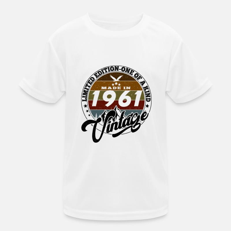 Vintage élégant : 1961 Cadeau rétro 1961 2025 T-shirt sport Enfant