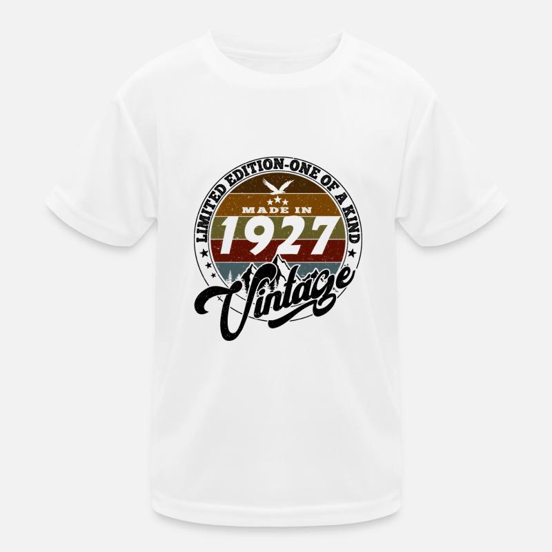 Vintage élégant : 1927 Cadeau rétro 1927 2025 T-shirt sport Enfant
