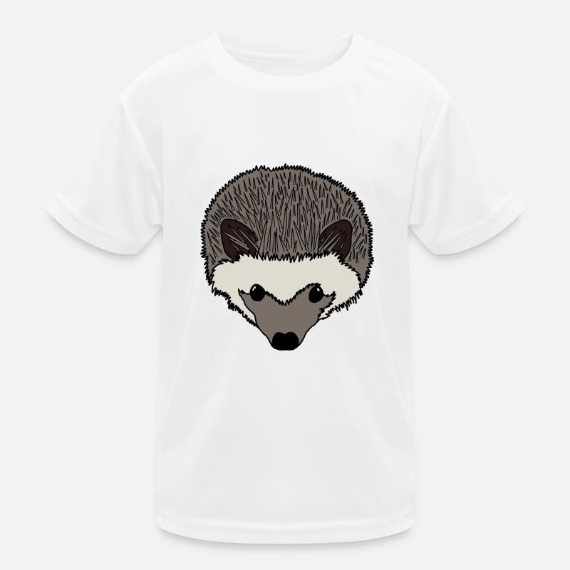 Igel Kopf Kinder Funktions-T-Shirt