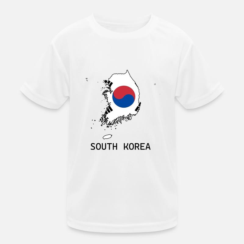 Corée du Sud T-shirt sport Enfant
