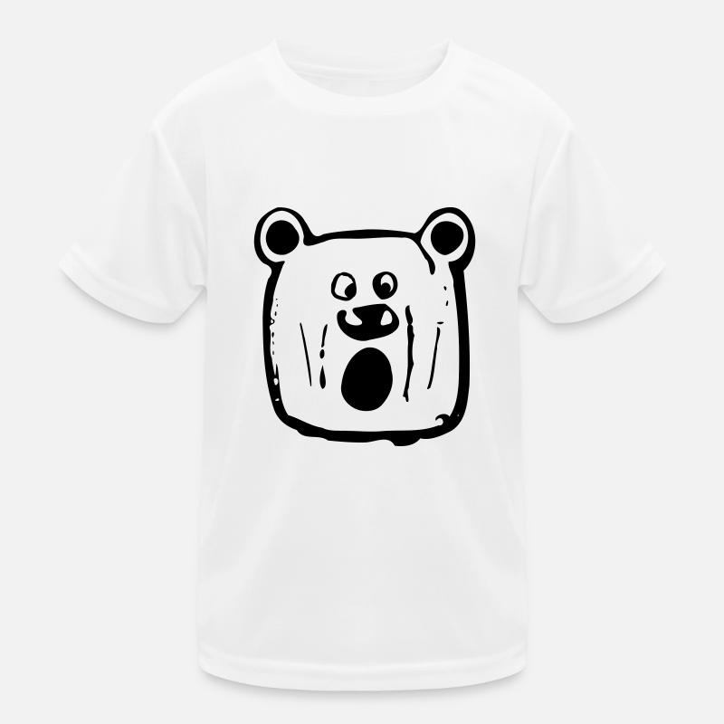 Bär Kinder Funktions-T-Shirt