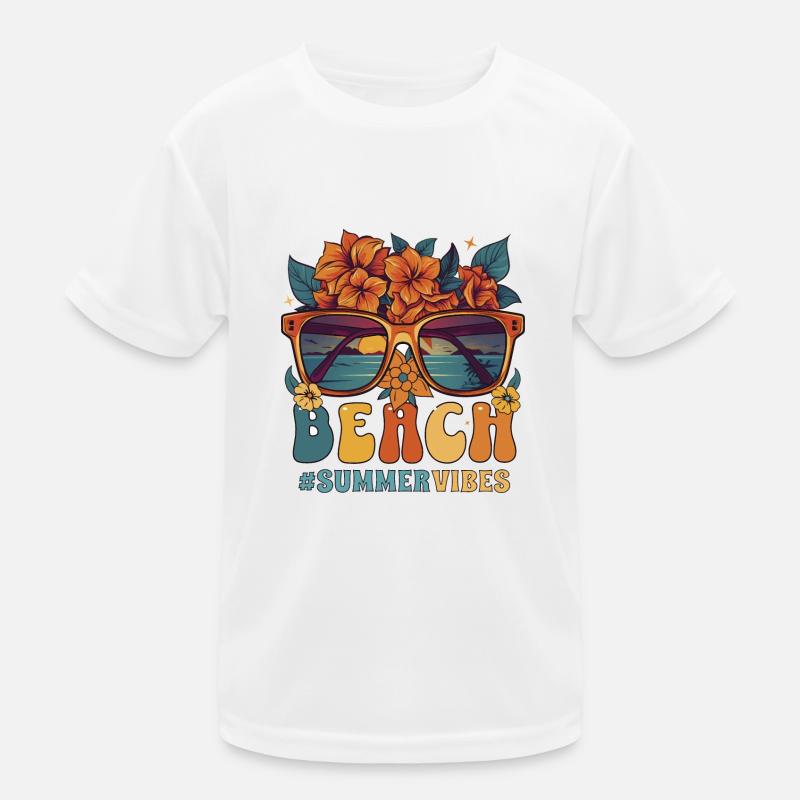 Vacances à la plage T-shirt sport Enfant