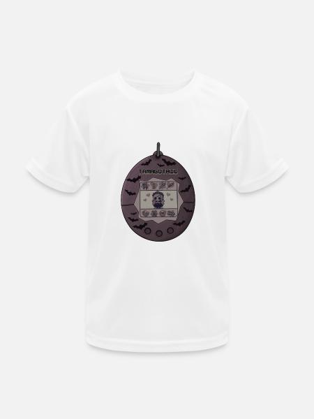 Tamagothic - Kids Functional T-Shirt - white