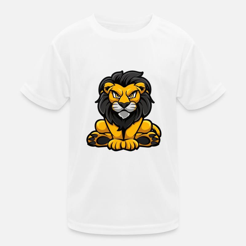Lion Comic Kids Functional T-Shirt