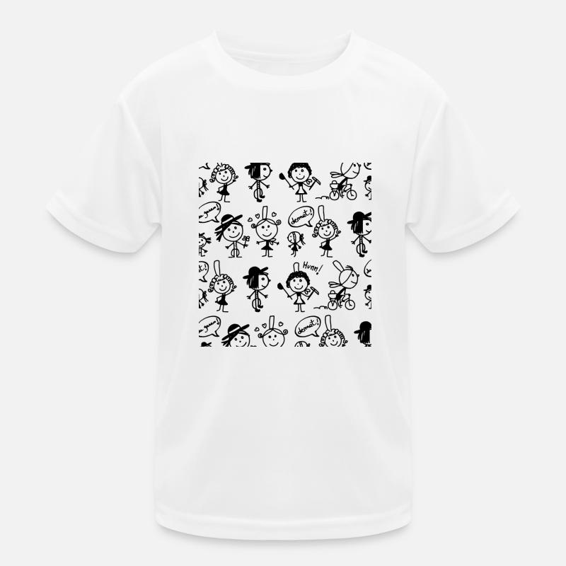 petits personnages bretons T-shirt sport Enfant