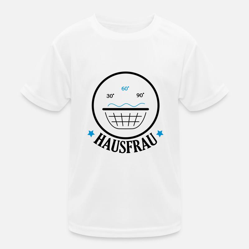hausfrau_02 Kinder Funktions-T-Shirt