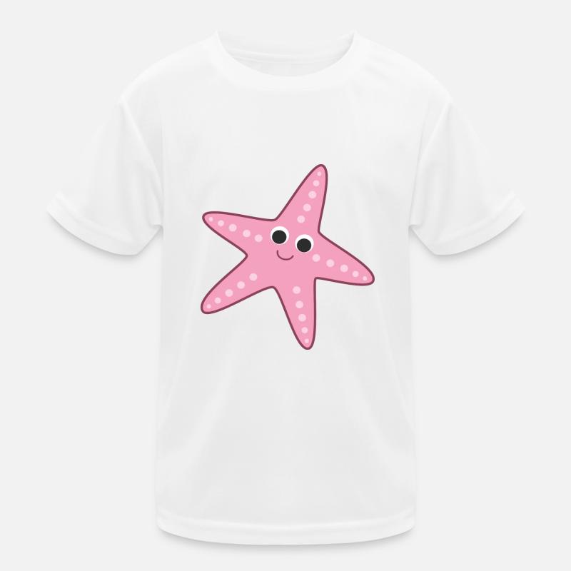 Seestern Kinder Funktions-T-Shirt