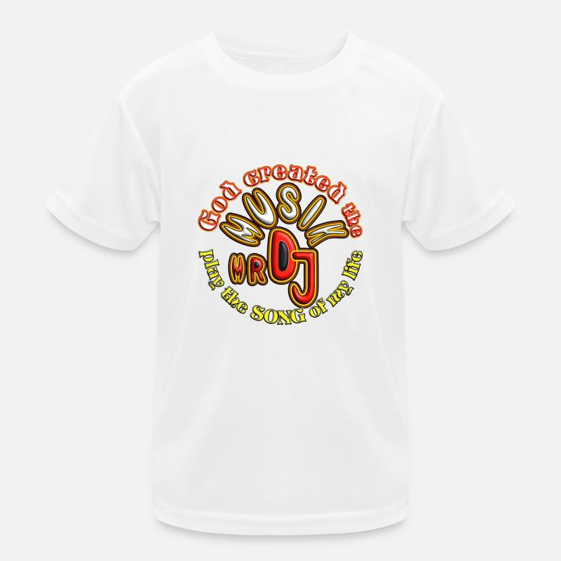 Got Created the musik Mr DJ Kinder Funktions-T-Shirt