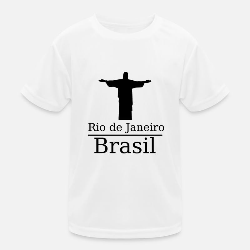 Brasilien Riodejaneiro Kinder Funktions-T-Shirt