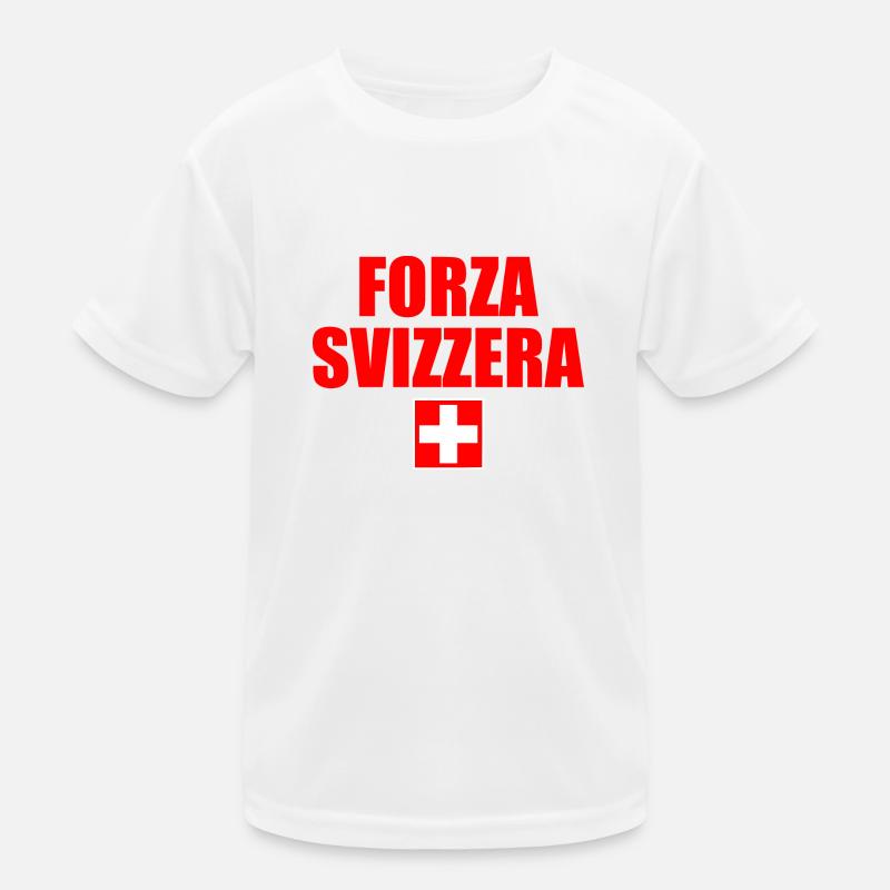 Schweizer Stärke Kinder Funktions-T-Shirt
