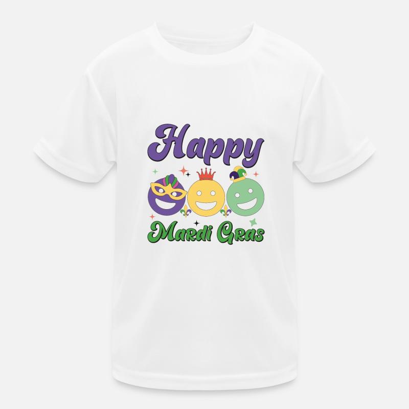 Joyeux Mardi Gras T-shirt sport Enfant