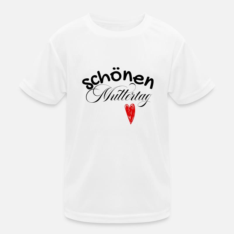 schönen Muttertag Kinder Funktions-T-Shirt