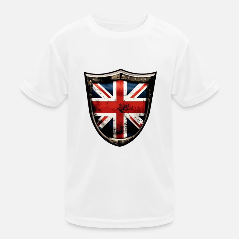 UNION JACK - Kids Functional T-Shirt - white