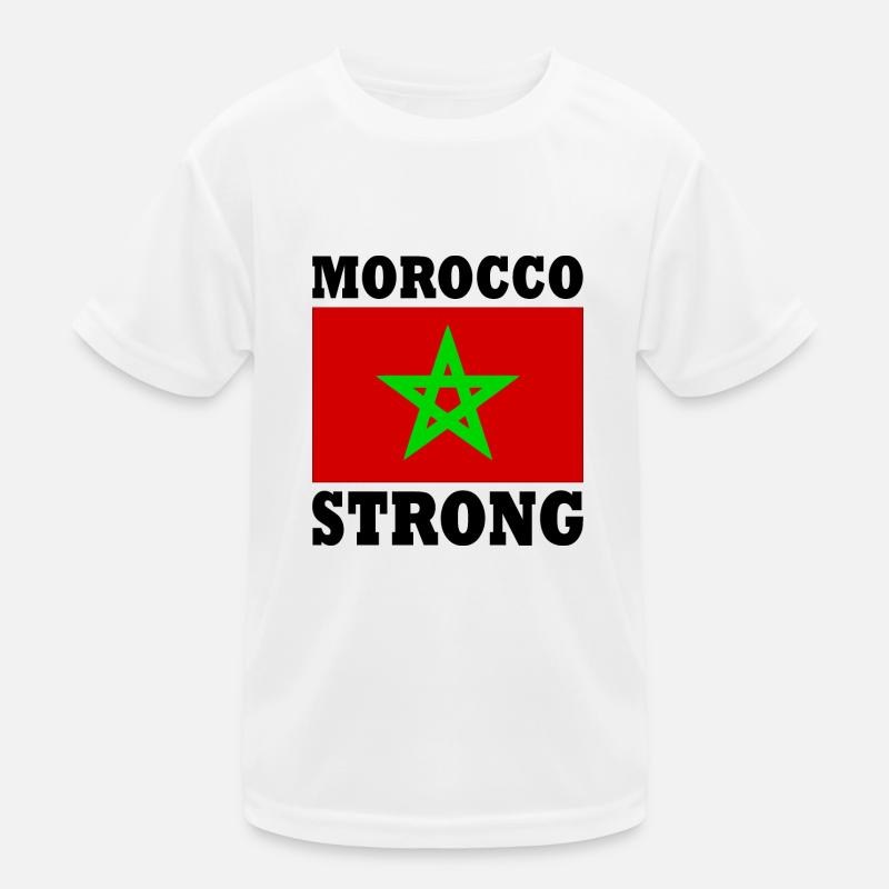 Morocco strong marokko Kinder Funktions-T-Shirt