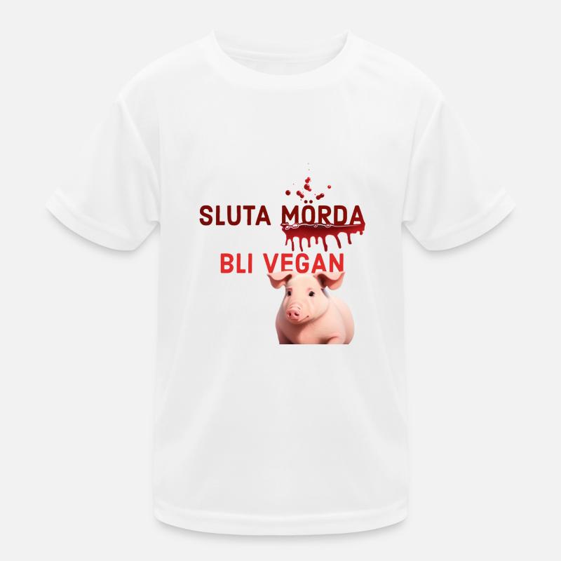 Vegan Kids Functional T-Shirt
