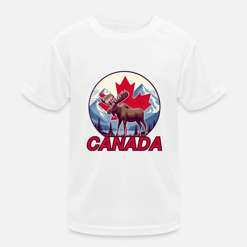 Kanada 20 Kinder Funktions-T-Shirt