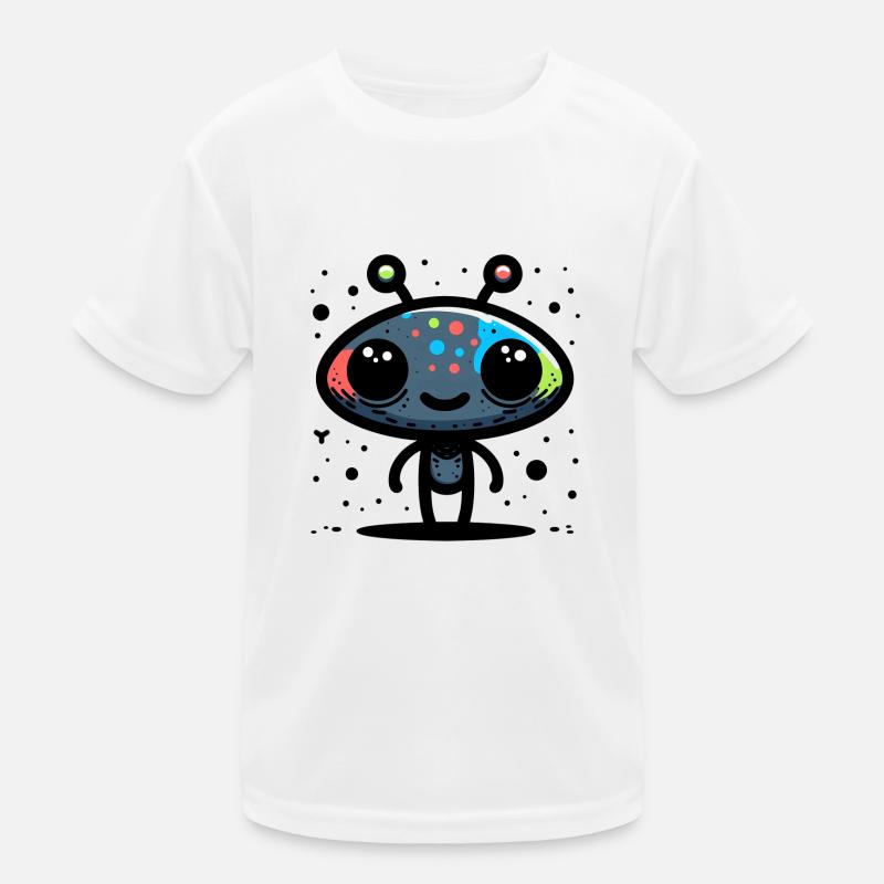 Alien Encounter - Kids Functional T-Shirt - white