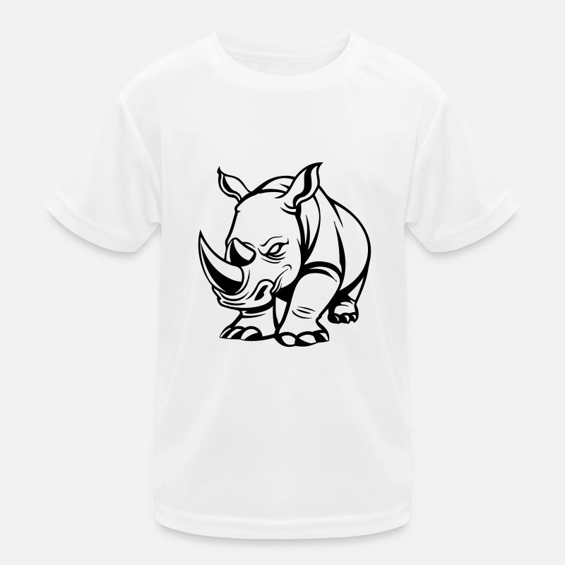 rhinoceros Kids Functional T-Shirt