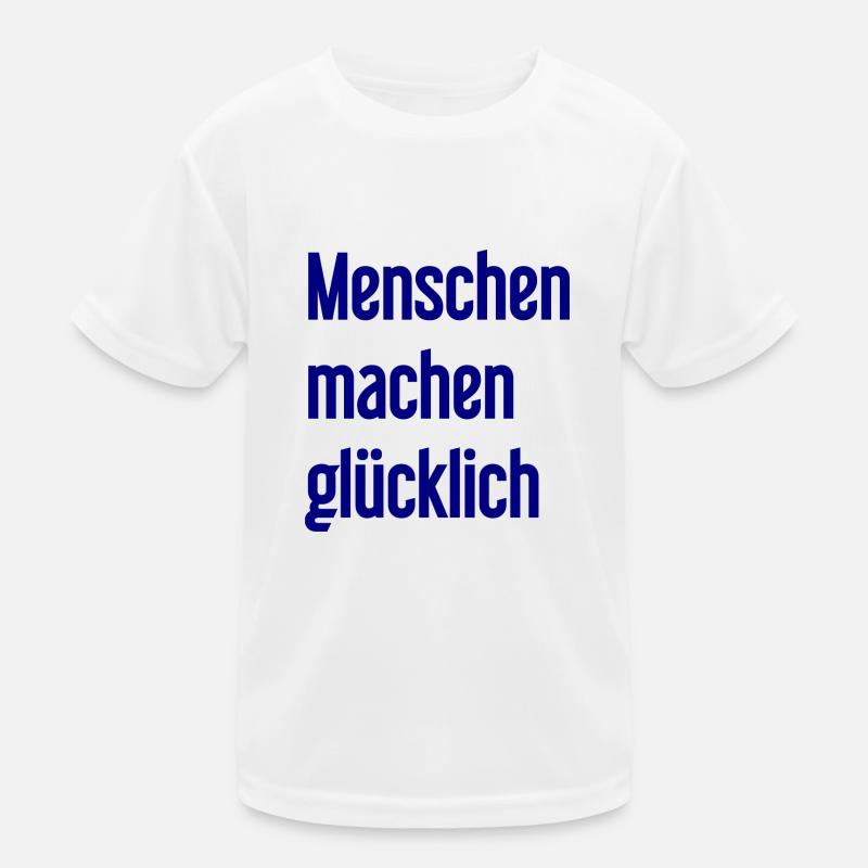 Les gens vous rendent heureux – Déclaration positive T-shirt sport Enfant