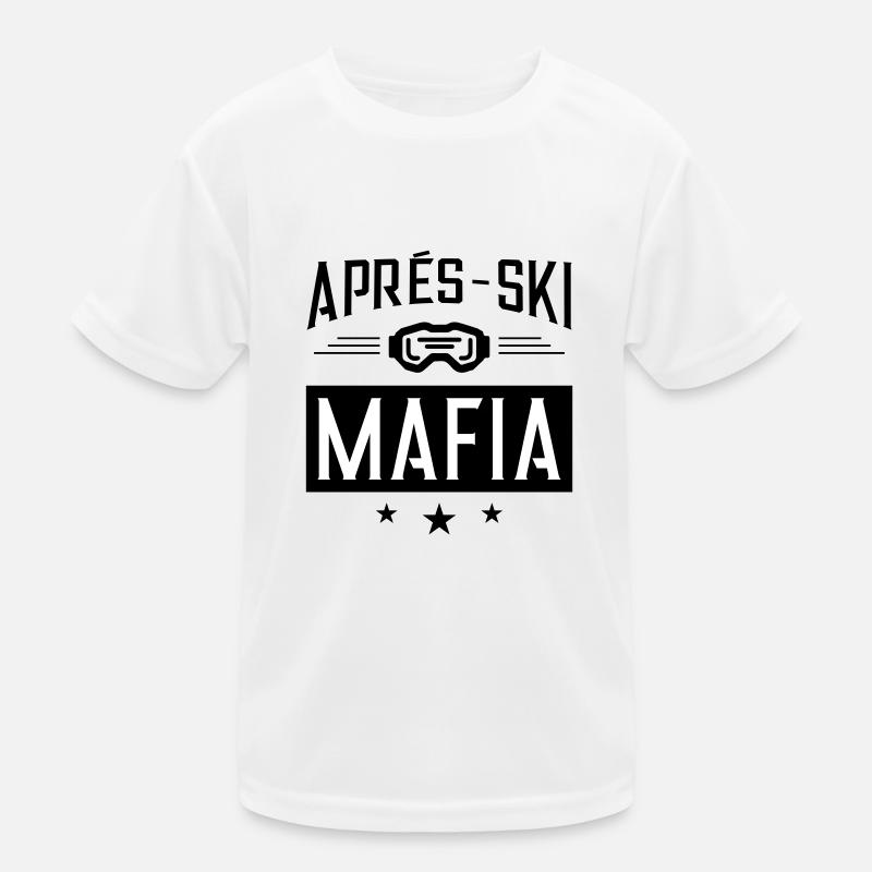 Apres Ski Mafia Spruch Kinder Funktions-T-Shirt