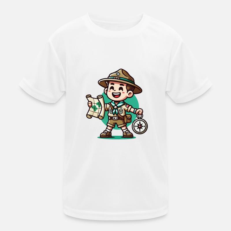 pfadfinder Kinder Funktions-T-Shirt