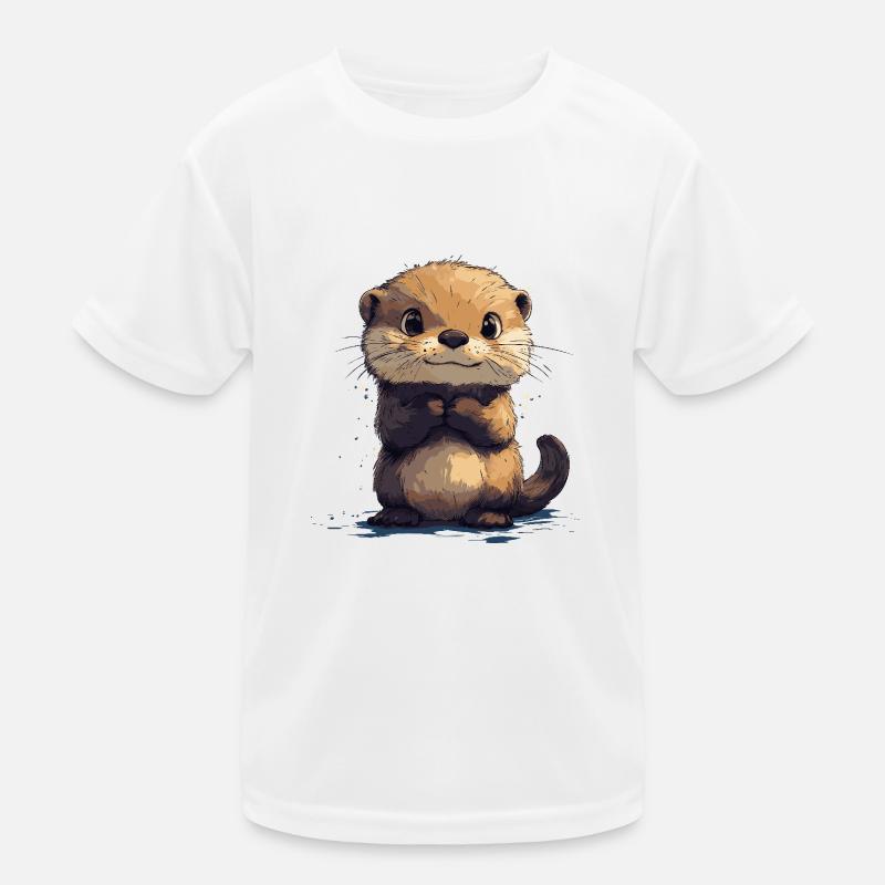Bébé loutre T-shirt sport Enfant