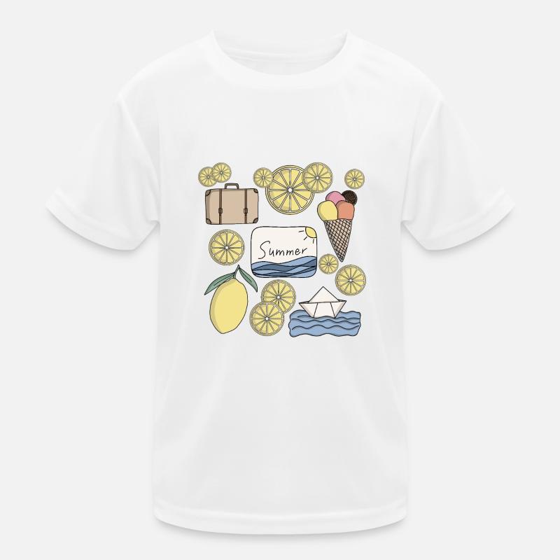 Sommer Kinder Funktions-T-Shirt