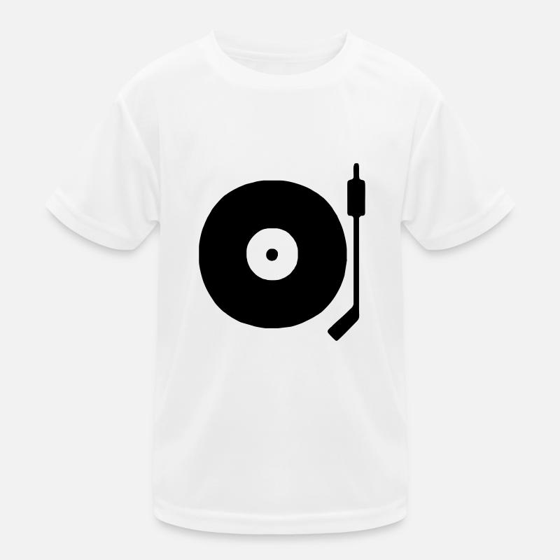 dj Turntable Kinder Funktions-T-Shirt