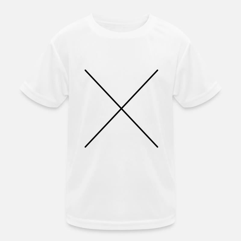 Kreuz Kinder Funktions-T-Shirt