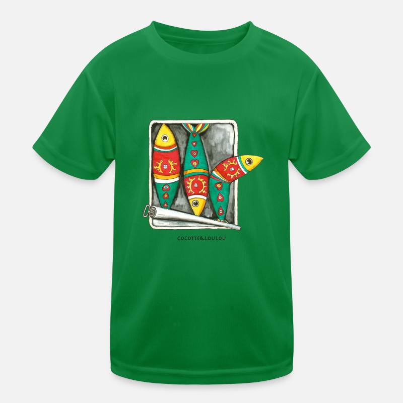 Sardines Kids Functional T-Shirt