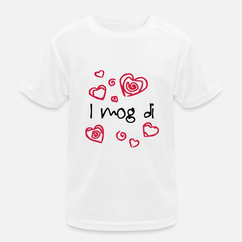 I mog di Kinder Funktions-T-Shirt