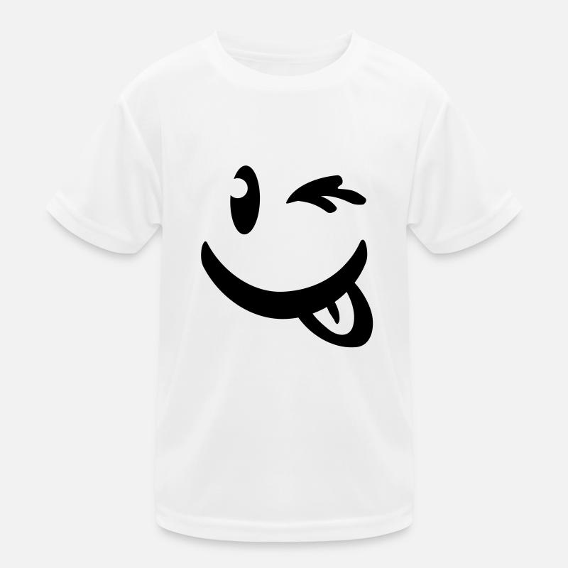 smiley_illu_c1 Kinder Funktions-T-Shirt
