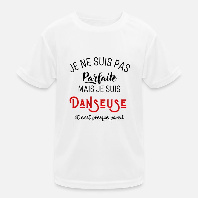 Pas parfaite mais danseuse T-shirt sport Enfant