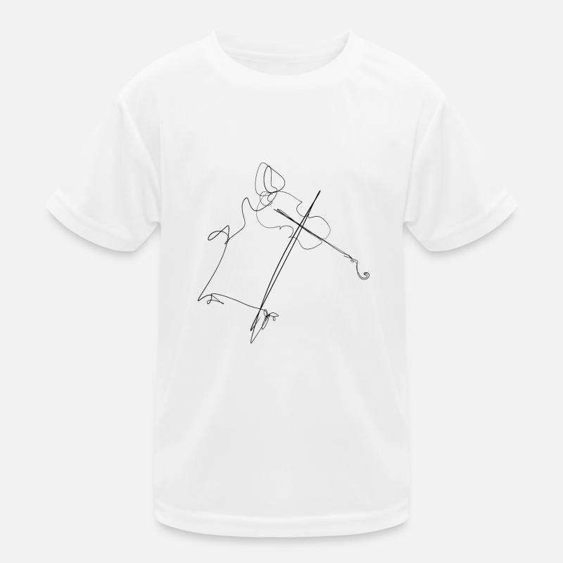 violon T-shirt sport Enfant