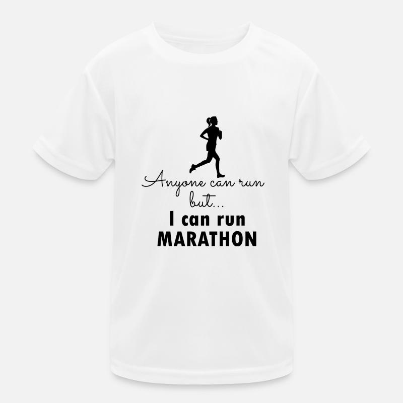 Marathon Running Kinder Funktions-T-Shirt