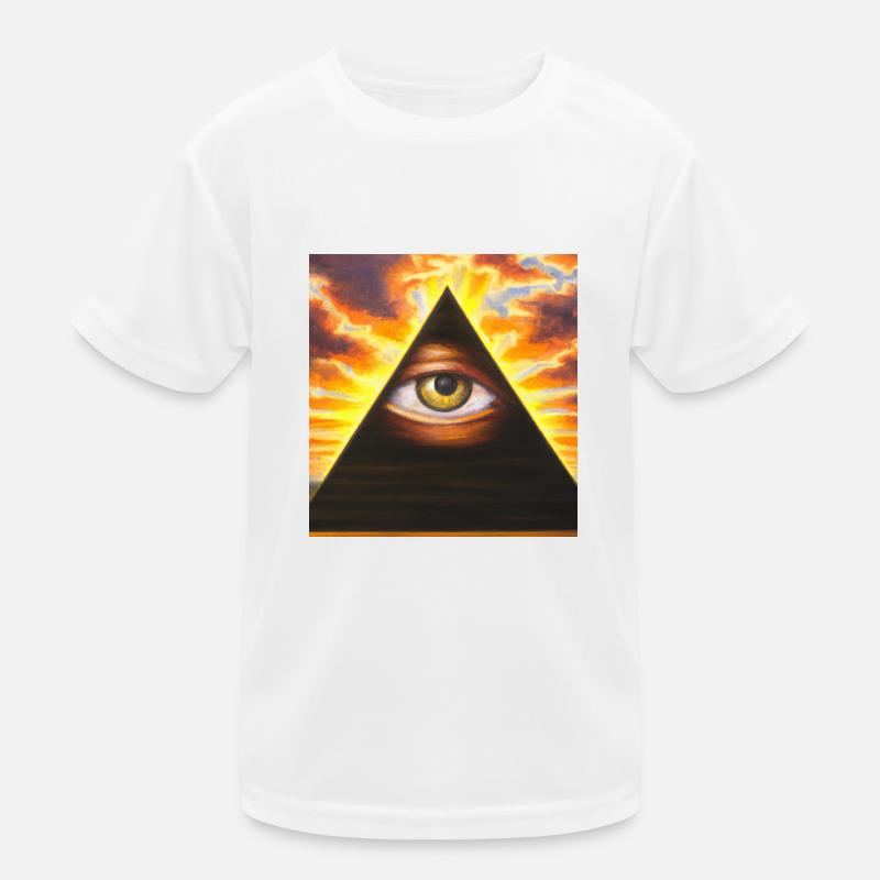 Illuminati Eye Kids Functional T-Shirt