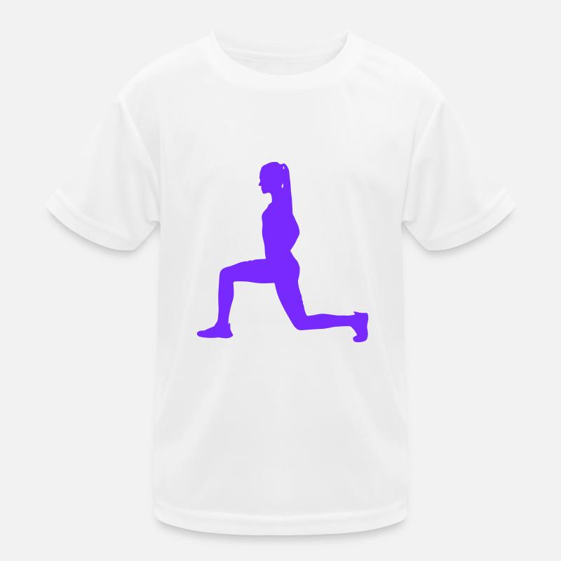 femme squat T-shirt sport Enfant