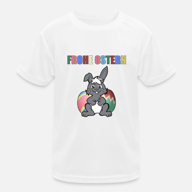 FROHE OSTERN Kinder Funktions-T-Shirt