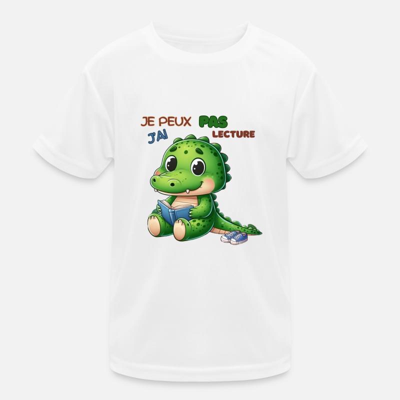 Ich kann nicht lesen Kinder Funktions-T-Shirt