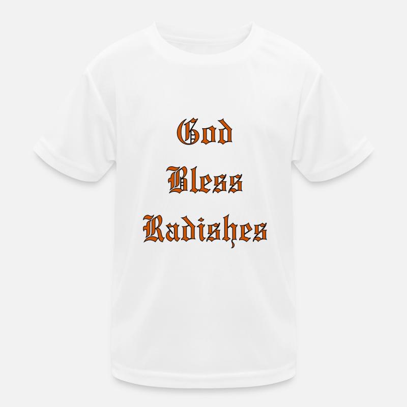 GodBlessRadishes Kids Functional T-Shirt