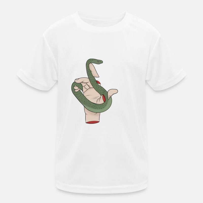 Snake in hand Kids Functional T-Shirt