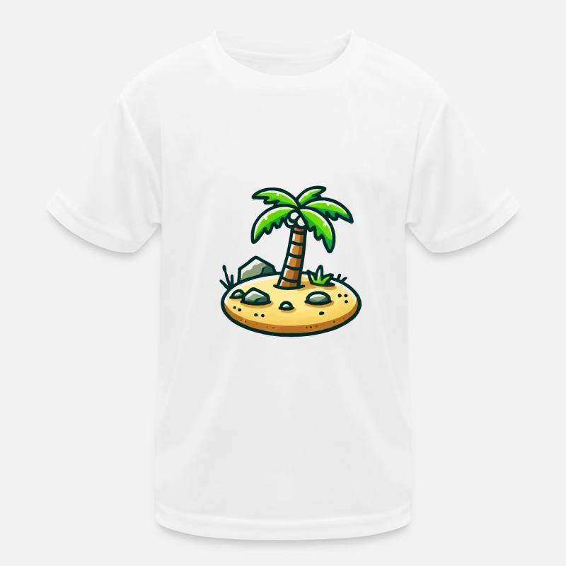Island Comic Kids Functional T-Shirt